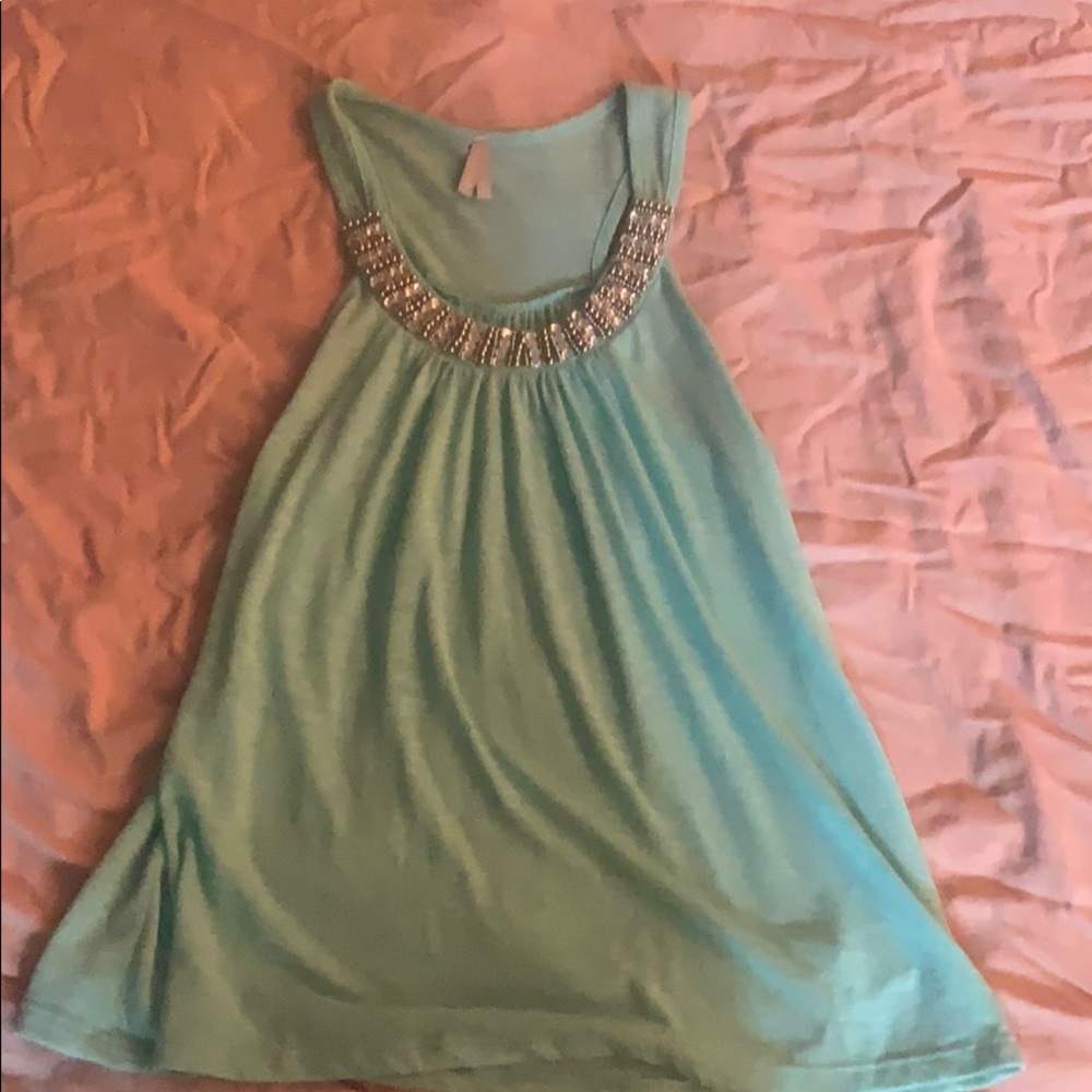 Teal top